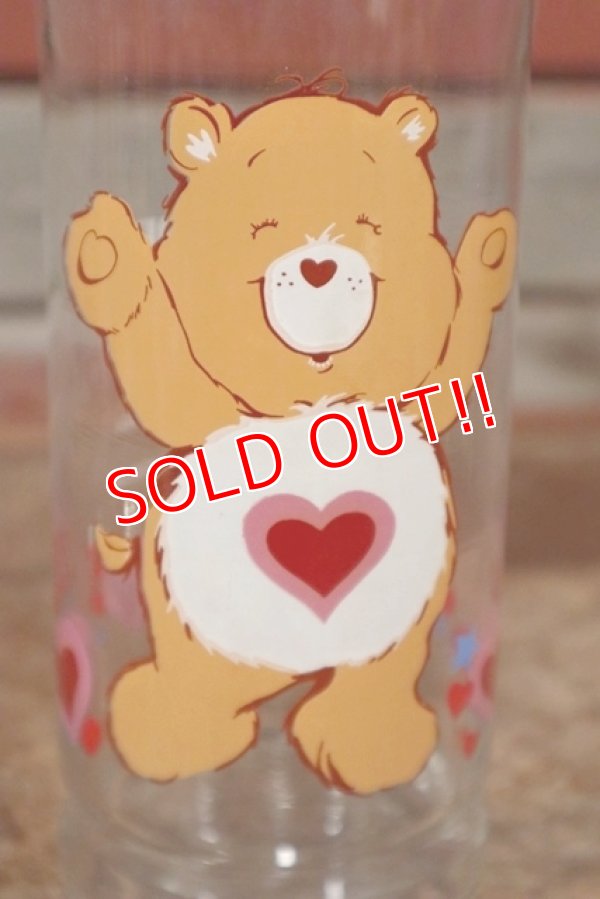 画像2: gs-200901-03 Care Bears / 1983 Pizza Hut "Tenderheart Bear" Glass