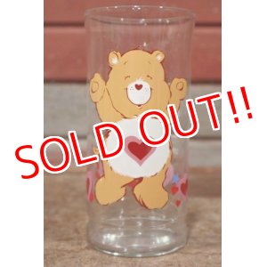 画像: gs-200901-03 Care Bears / 1983 Pizza Hut "Tenderheart Bear" Glass