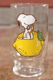 画像1: gs-200901-02 Snoopy / Anchor Hocking 1970's mini Glass "Lemon"