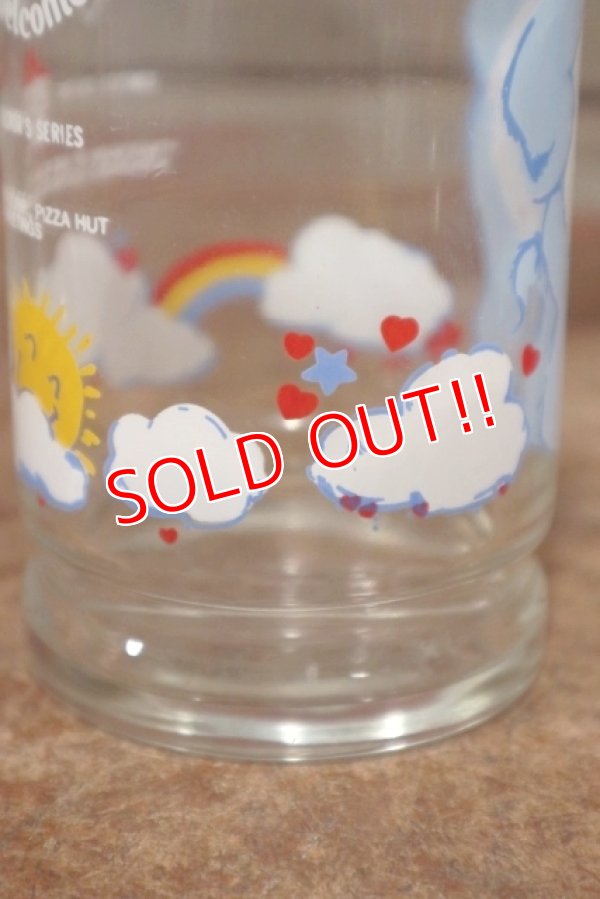 画像4: gs-200901-05 Care Bears / 1983 Pizza Hut "Grumpy Bear" Glass