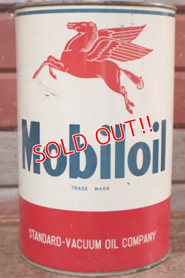 画像2: dp-200901-41 Mobil / Mobiloil One U.S.Gallon Can