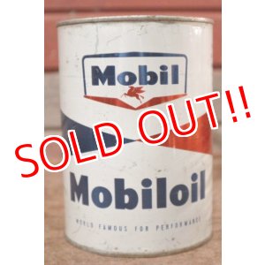 画像: dp-200901-33 Mobil / Mobiloil One U.S.Quart Oil Can