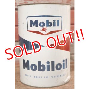 画像: dp-200901-36 Mobil / Mobiloil 5 U.S.Quart Oil Can