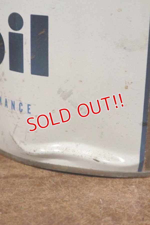 画像5: dp-200901-36 Mobil / Mobiloil 5 U.S.Quart Oil Can