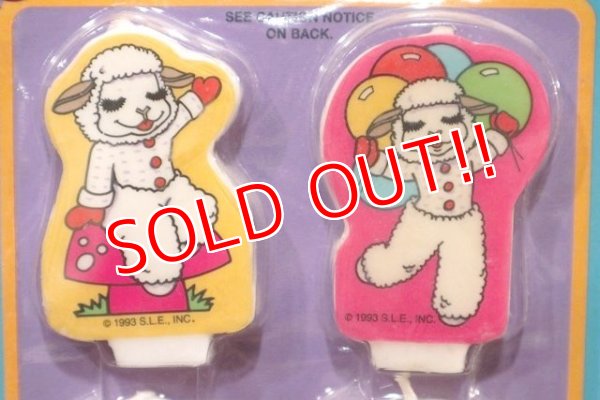 画像2: ct-200901-38 Lamb Chop / 1990's 4 Party Candles