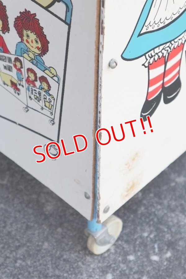 画像8: ct-200901-23 Raggedy Ann & Andy / 1970's Toy Box Cart