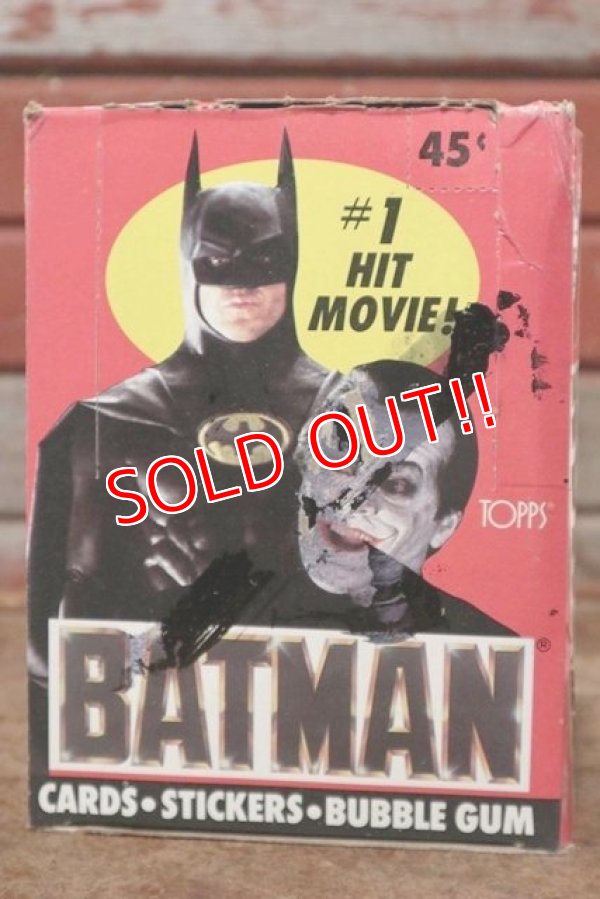 画像1: ct-200901-29 BATMAN / Topps 1989 Trading Card Box