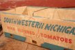 画像3: dp-200901-03 SOUTHWESTERN MICHIGAN TOMATOES / Vintage Cardboard Box