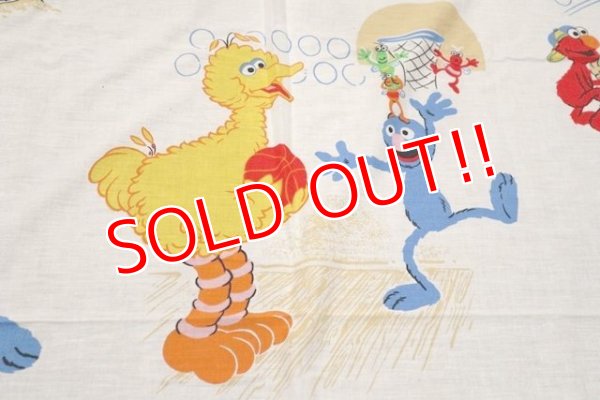 画像3: ct-200901-30 Sesame Street / 1980's Flat Sheet (Twin)