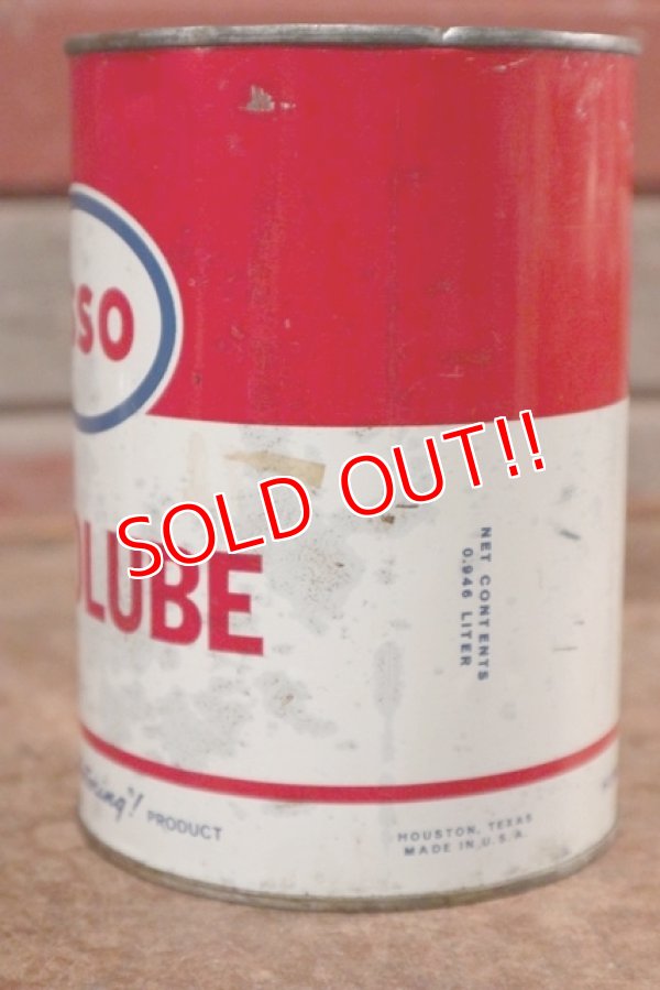 画像3: dp-200901-59 Esso / 1963 One Quart ESSOLUBE Motor Oil Can
