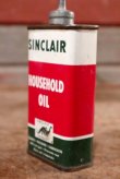 画像2: dp-200901-63 SINCLAIR / 1960's HOUSEHOLD OIL Can