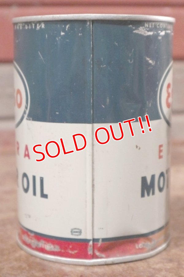 画像4: dp-200901-58 Esso / 1958 One Quart Extra Motor Oil Can