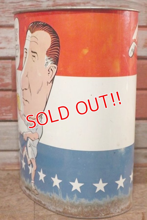 画像4: dp-200901-57 SPIRO AGNEW / CHEINO 1970's Trash Can