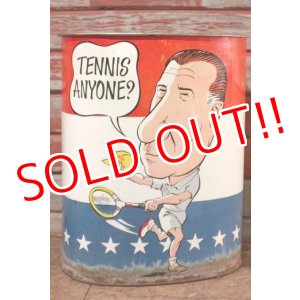 画像: dp-200901-57 SPIRO AGNEW / CHEINO 1970's Trash Can