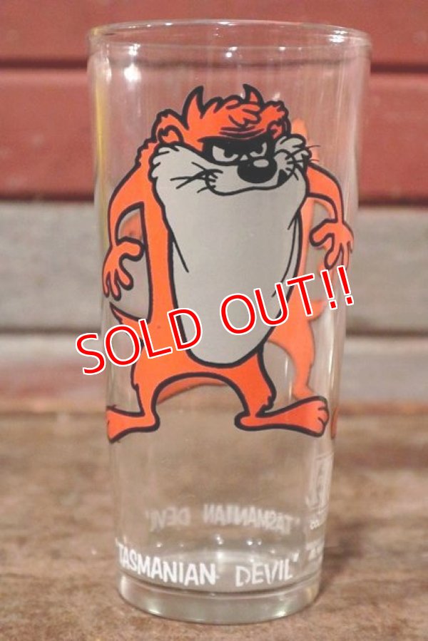 画像1: gs-200901-15 Tasmanian Devil / PEPSI 1973 Collector Series Glass