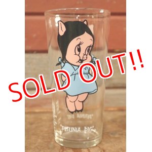 画像: gs-200901-15 Petunia Pig / PEPSI 1973 Collector Series Glass