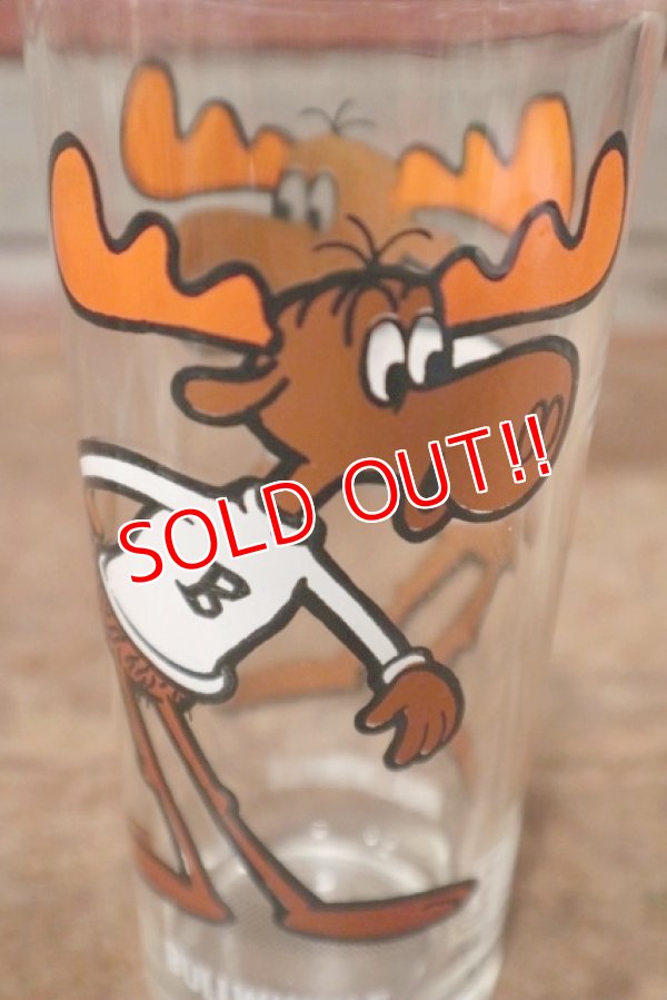 画像2: gs-200901-22 Bullwinkle / 1970's Collectors Series 16 oz.Glass