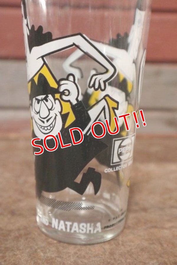 画像3: gs-200901-27 Bullwinkle / Boris and Natasha 1970's Collectors Series 16 oz.Glass
