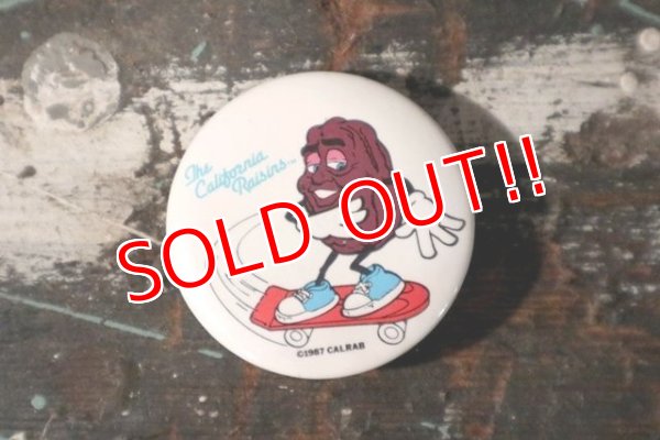 画像1: ct-200901-65 California Raisins / 1980's Pinback (C)