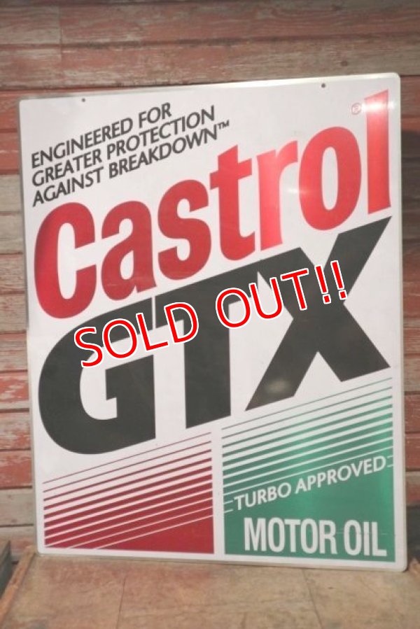 画像1: dp-200901-70 Castrol GTX / W-side Sign