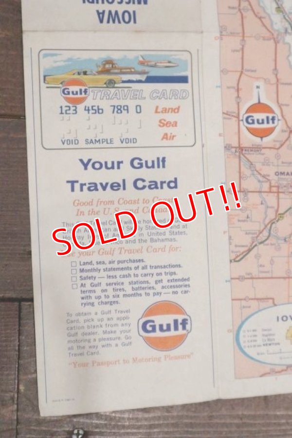 画像3: dp-200901-17 Gulf / 1967 Road Map "IOWA MISSOURI"