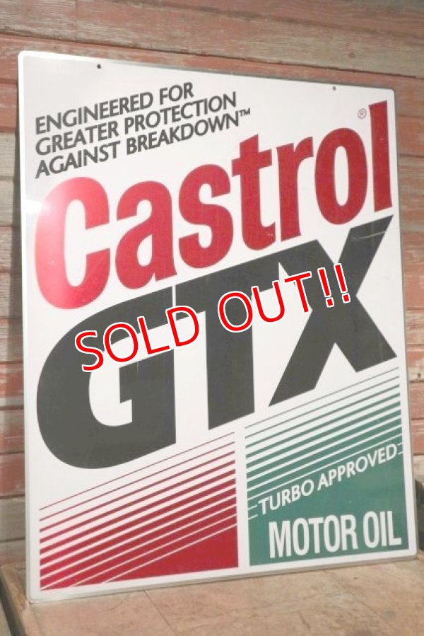 画像2: dp-200901-70 Castrol GTX / W-side Sign