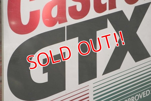画像7: dp-200901-70 Castrol GTX / W-side Sign