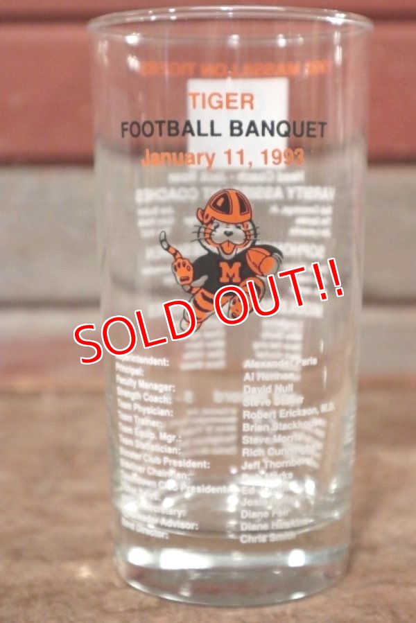 画像1: gs-200901-06 Massillon Washington High School / MASSILLON TIGERS 1993 Glass