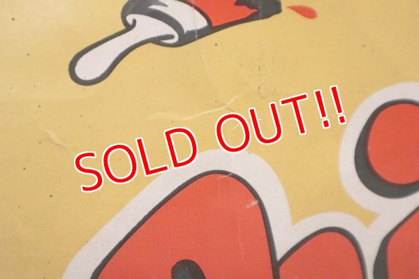 画像7: ct-200901-64 Donald Duck / WET PAINT 1987 Poster