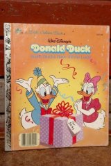 画像: ct-200901-70 Donald Duck / 1987 Little Golden Book "Some Ducks Have All the Luck"