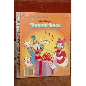 画像: ct-200901-70 Donald Duck / 1987 Little Golden Book "Some Ducks Have All the Luck"