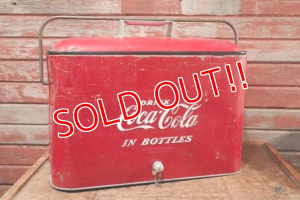 画像1: dp-201001-01 Coca Cola / 1960's Cooler Box
