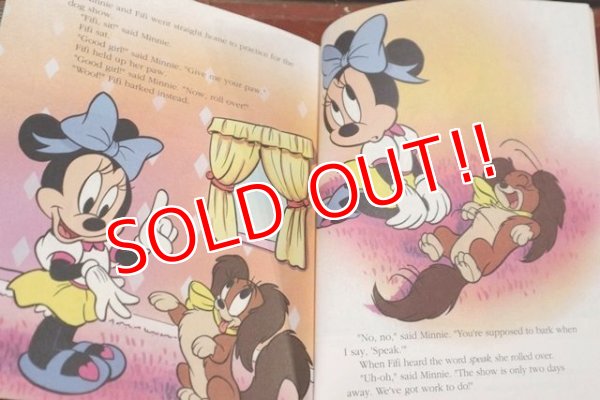 画像3: ct-200901-71 Minnie Mouse / 1992 Little Golden Book "Minnie n' me Where's Fifi?"