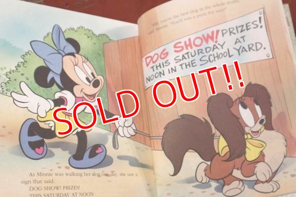 画像2: ct-200901-71 Minnie Mouse / 1992 Little Golden Book "Minnie n' me Where's Fifi?"