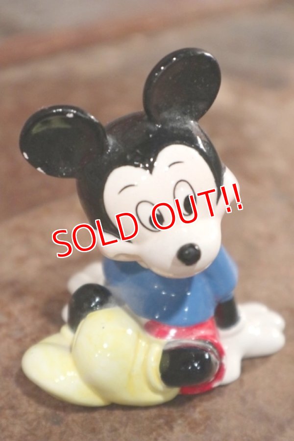 画像2: ct-200901-04 Mickey Mouse / 1980's Ceramic Figure