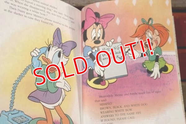 画像4: ct-200901-71 Minnie Mouse / 1992 Little Golden Book "Minnie n' me Where's Fifi?"