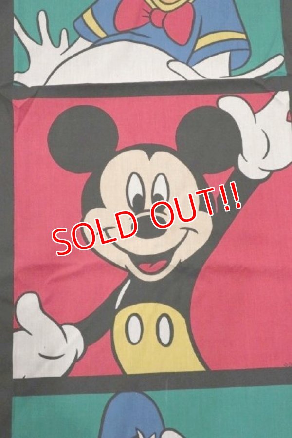 画像2: ct-200901-36 Disney / 1990's Flat Sheet (Twin)