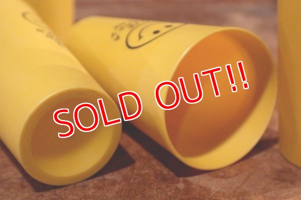 画像6: dp-201001-07 Have A Happy Day / 1970's Smile Plastic Tumbler