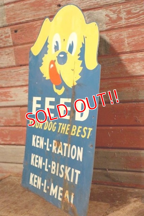 画像6: dp-201001-19 KEN-L / 1950's Metal Sign