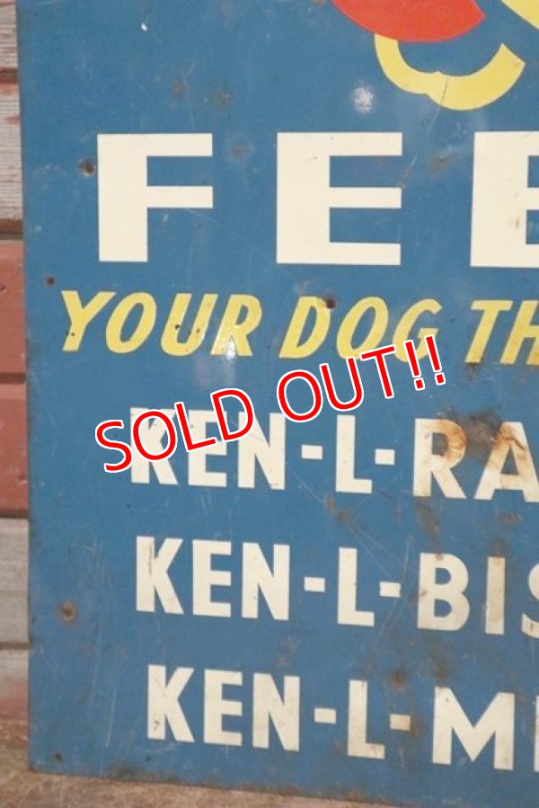 画像4: dp-201001-19 KEN-L / 1950's Metal Sign