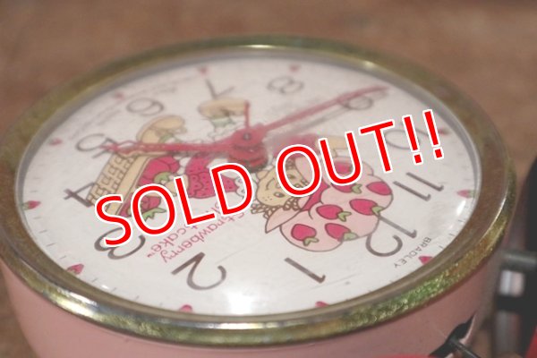 画像4: ct-201001-25 Strawberry Shortcake / BRADLEY 1980's Alarm Clock