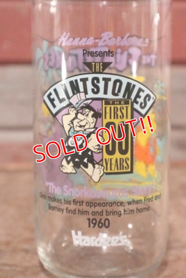 画像4: gs-190201-05 The Flintstones / Hardee's 1991 "The Shorkasaurus Story" Glass 