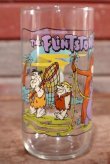 画像1: gs-190201-05 The Flintstones / Hardee's 1991 "The Shorkasaurus Story" Glass 