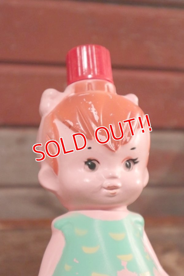画像2: ct-201001-15 Pebbles Flintstone / PUREX 1960's Fun Bath Bottle