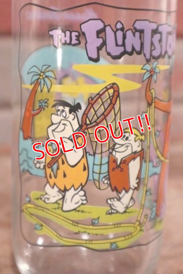 画像2: gs-190201-05 The Flintstones / Hardee's 1991 "The Shorkasaurus Story" Glass 