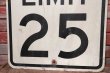 画像4: dp-201001-14 Road Sign "SPEED LIMIT 25 "