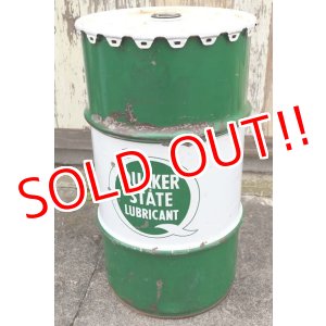 画像: dp-201001-17 QUAKER STATE / 1980's 120 LBS. Motor Oil Can