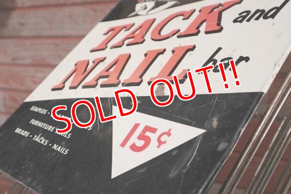 画像4: dp-201001-21 ATLAS / 1950's Tack Nail Display Rack