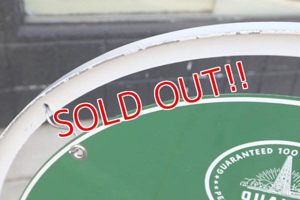 画像6: dp-200901-55 QUAKER STATE / 1970's Stand Sign