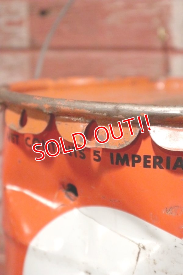 画像6: dp-201001-27 HUSKY / 1956 5 U.S.Gallons Motor Oil Can